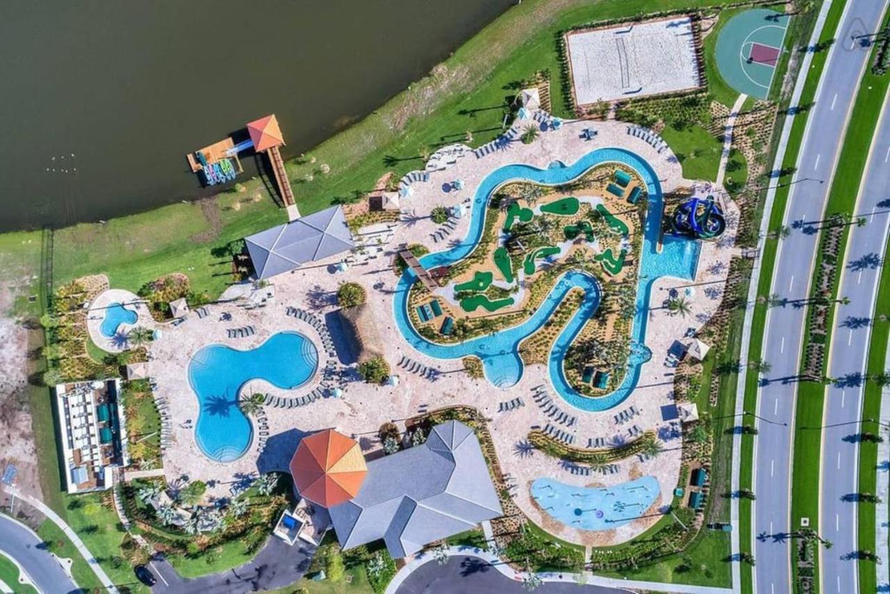 H - New 2 Bedroom Condo - 5 Miles To Disney - Free Water Park Kissimmee Extérieur photo