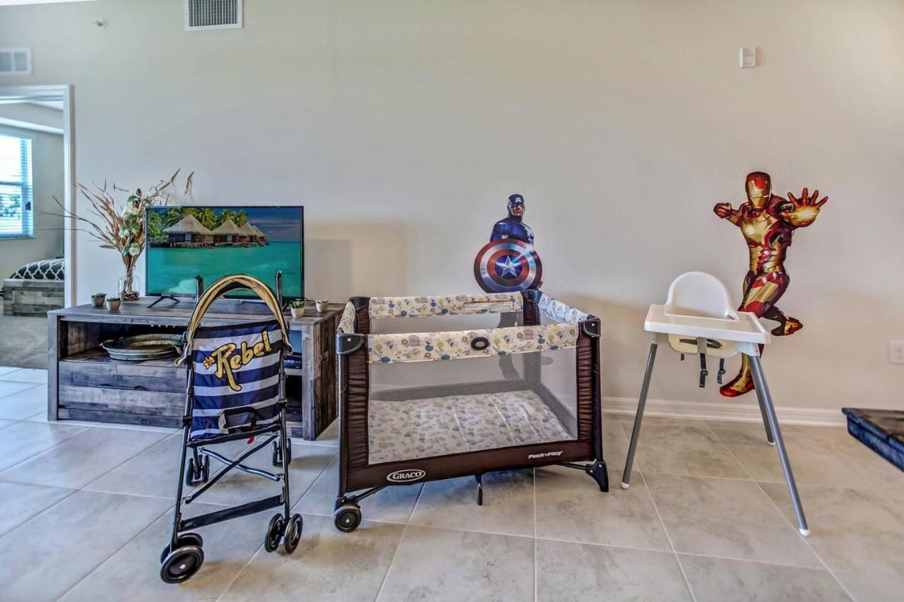 H - New 2 Bedroom Condo - 5 Miles To Disney - Free Water Park Kissimmee Extérieur photo